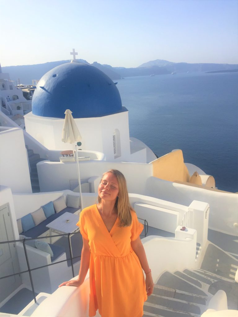 Photo réalisée à Santorin en Grèce