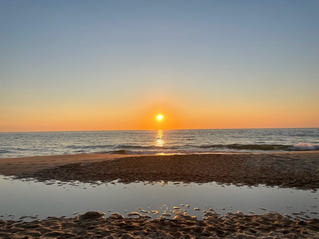 Coucher de soleil à Sanary