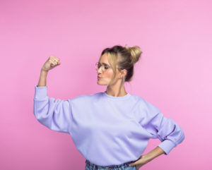 Une femme qui croit en elle