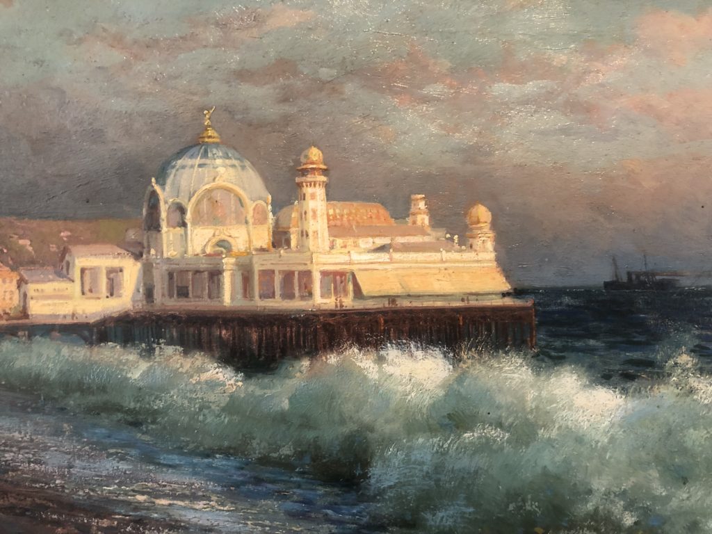 Photo d'un tableau d'une exposition de peinture à Nice